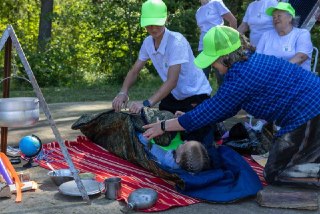 Возраст не помеха: пенсионеры показали азарт и дружбу на турслете