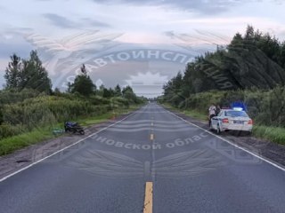 Детский мопедист пострадал в аварии на трассе в Шуйском районе