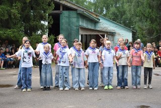 День ВМФ: Праздник мужества в детском лагере «Радуга»